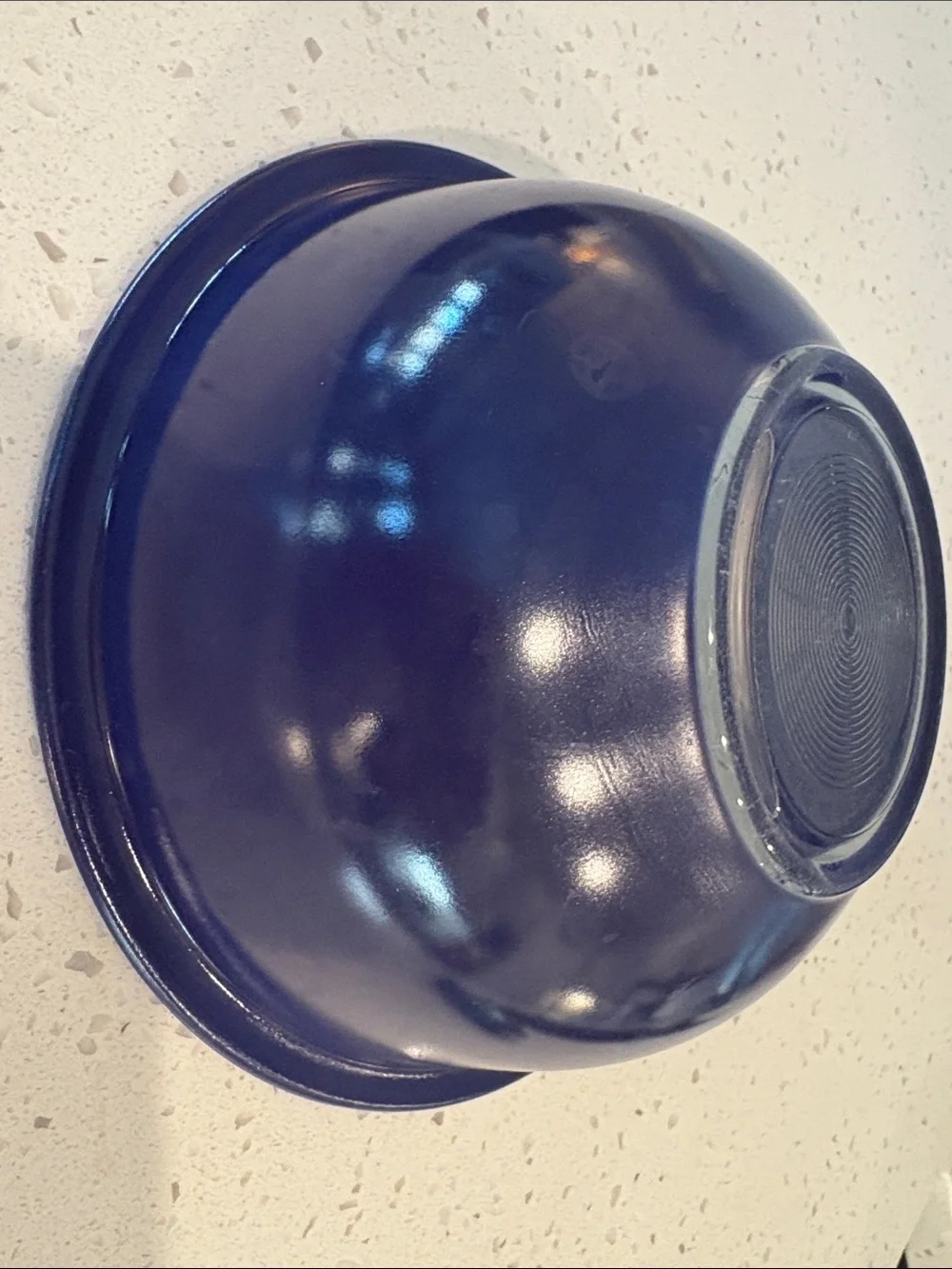 Pyrex Deep Cobalt Blue Glass Mixing Bowl